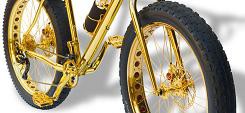 MTB de oro, la bicicleta más cara del mundo.
